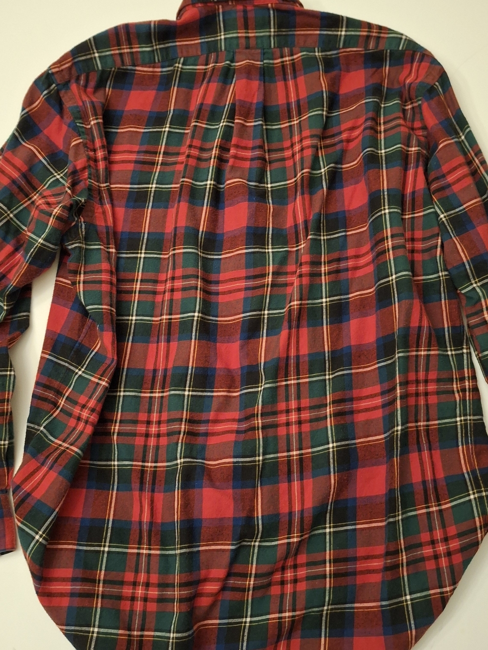 Ralph Lauren Blake Red Plaid Button-Down Shirt Mens Medium - Picture 7 of 7